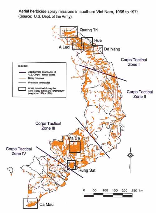 map Dept of the Army